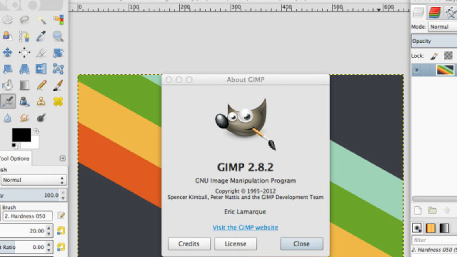 gimp for mac 10.7